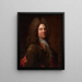 Zelfportret - Joseph Vivien — ingelijst kunstwerk aan de muur