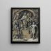 Diane d'Éphèse als allegorie van de natuur - Joseph Werner — ingelijst kunstwerk aan de muur