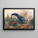 The Siamese Pheasant - Joseph Wolf — framed artwork on a wall