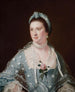 Portret van de Eervolle Mevrouw Boyle - Joseph Wright de Derby — weergave van het kunstwerk