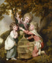 De kinderen Synnot - Joseph Wright de Derby — weergave van het kunstwerk