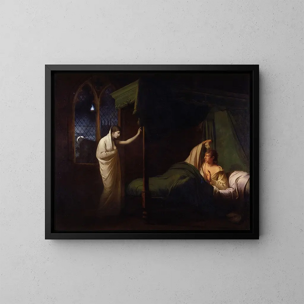 William and Margaret - Joseph Wright of Derby — framed artwork on a wall