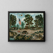 Camp CCC in Balboa Park - Josephine Joy — ingelijst kunstwerk aan de muur