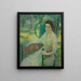 Molly Dougherty in de boomgaard - Josephine Miles Lewis — ingelijst kunstwerk aan de muur