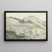 Landschap met klooster bij Subiaco - Josephus Augustus Knip — ingelijst kunstwerk aan de muur