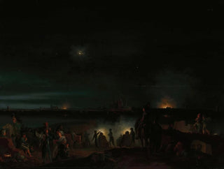Josephus Augustus Knip - The Shelling of sHertogenbosch by the French.webp