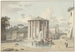 Het Tempel van Vesta in Rome - Josephus Augustus Knip — weergave van het kunstwerk