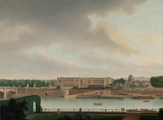 La vue de l'ambassade batave à Paris - Josephus Augustus Knip — weergave van het kunstwerk