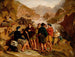 Consultatie van de Hooglanden - Joshua Cristall — weergave van het kunstwerk