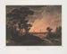Vuur in Savannah - Joshua Shaw — weergave van het kunstwerk