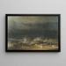 De Zondvloed ten einde - Joshua Shaw — ingelijst kunstwerk aan de muur