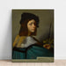 Reproductie van het schilderij Violaspeler - Jean-Léon Gérôme