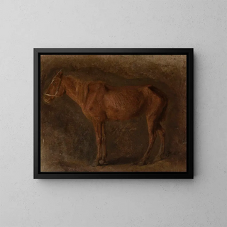 Jozef Chelmonski - Study of a horse.webp