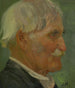 Hoofd van een oude man - Jozef Hanula — weergave van het kunstwerk