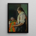 Satellite - Jozef Hanula — ingelijst kunstwerk aan de muur