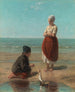 De kinderen van de zee - Jozef Israëls — weergave van het kunstwerk