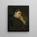 Melancholie - Jozef Israëls — ingelijst kunstwerk aan de muur