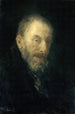 Vieux Isaac - Jozef Israëls — weergave van het kunstwerk