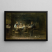 Familie van boeren aan tafel - Jozef Israëls — ingelijst kunstwerk aan de muur