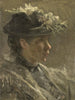 Studie van Sijtje van Bemmel 1880-1963 - Jozef Israëls — weergave van het kunstwerk