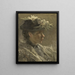 Studie van Sijtje van Bemmel 1880-1963 - Jozef Israëls — ingelijst kunstwerk aan de muur