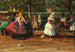 van het aardewerkmarkt - Jozef Teodor Mousson — weergave van het kunstwerk