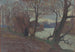 Rivière près de Michalovce - Jozef Teodor Mousson — weergave van het kunstwerk