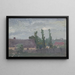 van Nyíregyháza - Jozef Teodor Mousson — ingelijst kunstwerk aan de muur