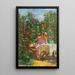 Zomer in de tuin - Jozef Teodor Mousson — ingelijst kunstwerk aan de muur