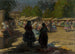 Markt in Michalovce II - Jozef Teodor Mousson — weergave van het kunstwerk