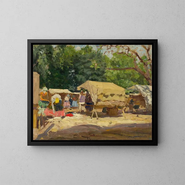 iatre - Jozef Teodor Mousson — framed artwork on a wall