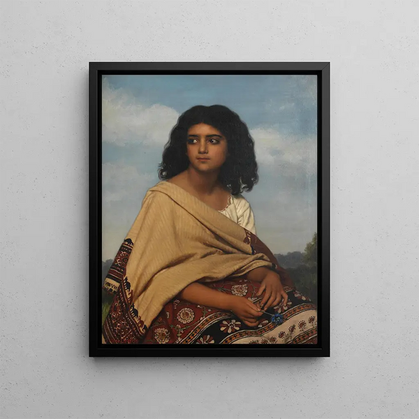 Jozef Van Lerius - Moza the Gypsy woman.webp