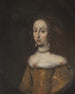 Hedvig Eleonora 1636-1715 Prinses van Holstein-Gottorp Koningin van Zweden - Jürgen Ovens — weergave van het kunstwerk