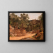 Oliveira de Tivoli nabij Rome - Jørgen Roed — ingelijst kunstwerk aan de muur