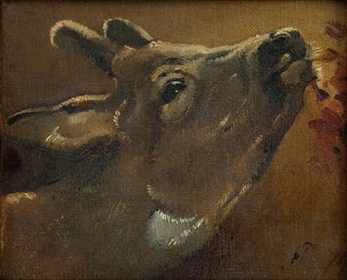 Jrgen Roed - Study of a deer.webp