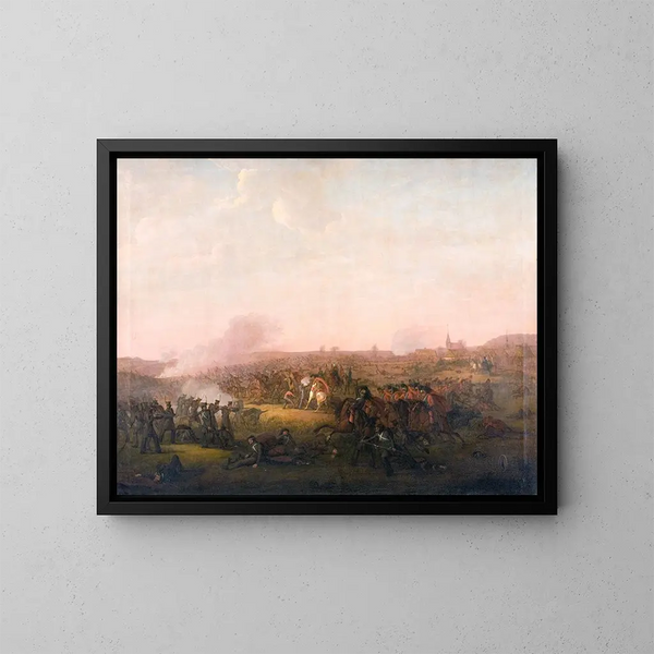 Battle of Sehested - Jørgen Sonne — framed artwork on a wall
