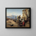 Landbouwers uit de Romeinse tijd die naar de markt gaan - Jørgen Sonne — ingelijst kunstwerk aan de muur