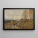 Vue de Modum - Jørgen Sørensen — ingelijst kunstwerk aan de muur