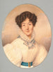 Dame in Witte Jurk - Joseph Bordes — weergave van het kunstwerk