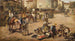Op de markt - Juan García — weergave van het kunstwerk