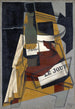 Bouteille et compotier - Juan Gris — weergave van het kunstwerk