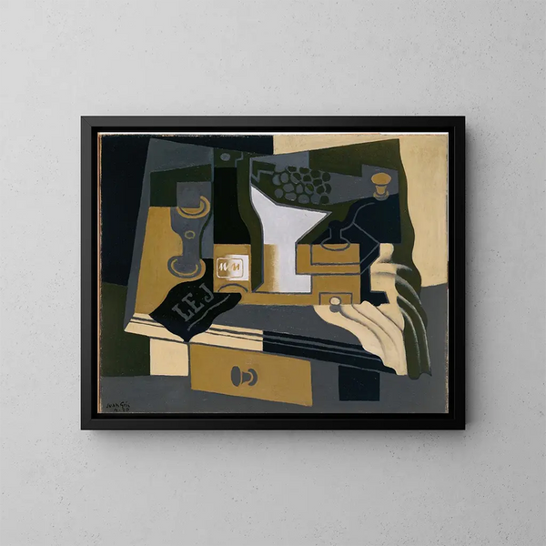 molen van koffie - Juan Gris — ingelijst kunstwerk aan de muur