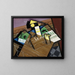 Fantômas - Juan Gris — ingelijst kunstwerk aan de muur