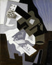 Guitar Book and Journal Painting - Juan Gris — artwork view