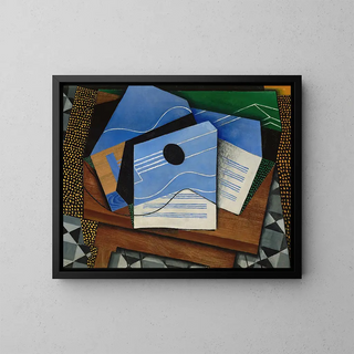 Juan Gris - Guitar on a table.webp