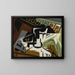 Journal en kompotje - Juan Gris — ingelijst kunstwerk aan de muur