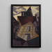Landscape near Beaulieu - Juan Gris — framed artwork on a wall
