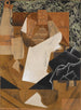 Still life with grapes - Juan Gris — artwork view