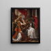 De communie van heilige Thérèse - Juan Martín Cabezalero — ingelijst kunstwerk aan de muur