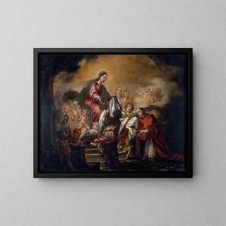 Juan de Valds Leal - Imposition of the Chasuble on Saint Ildephonsus.webp